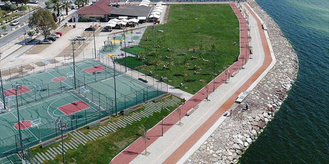 Bostanlı Beach Basketball Court  fotoğrafı