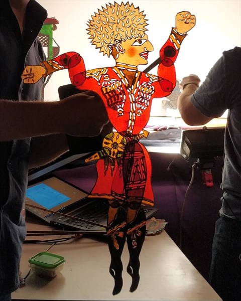 Karagöz puppet making - D. Özgökbel fotoğrafı