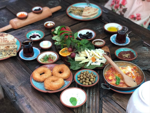 Bazlama Breakfast  fotoğrafı