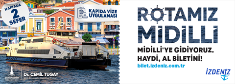 Rotamız Midilli fotoğrafı